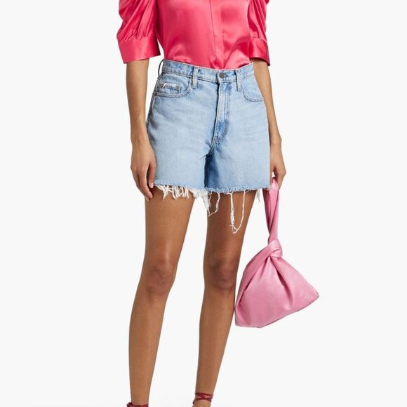 Frame Gillian Top in 100% Silk  Pink Size XL EUC - Picture 4 of 12